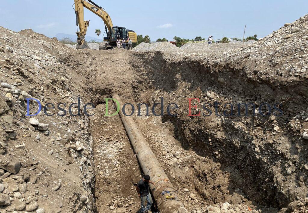 Avanza obra de plan hídrico en Victoria