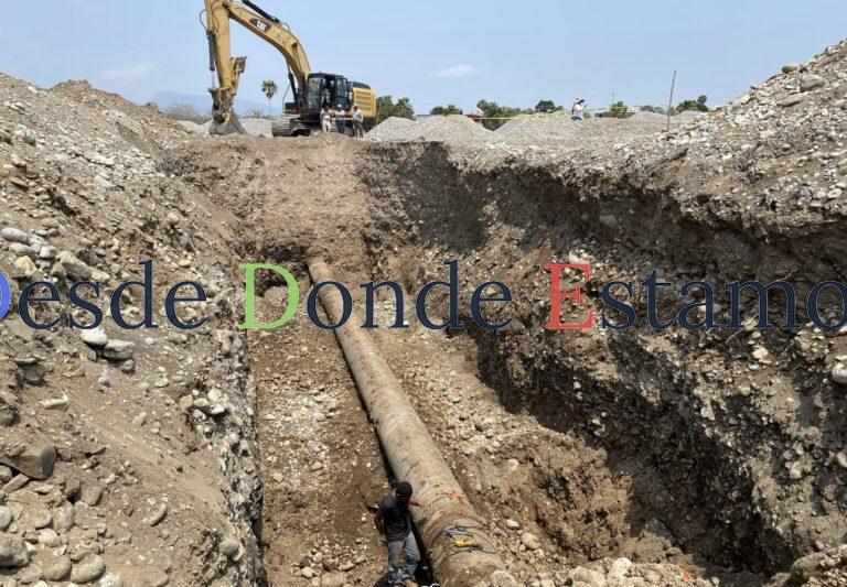 Avanza obra de plan hídrico en Victoria