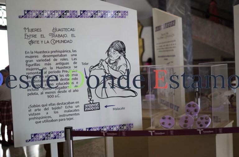 Muestran exposición sobre mujeres indígenas en Tamaulipas