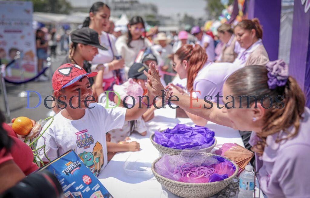 Participa DIF en Fiesta Nacional por Derechos de Niñez