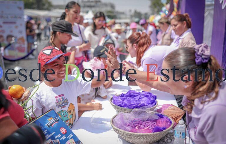 Participa DIF en Fiesta Nacional por Derechos de Niñez