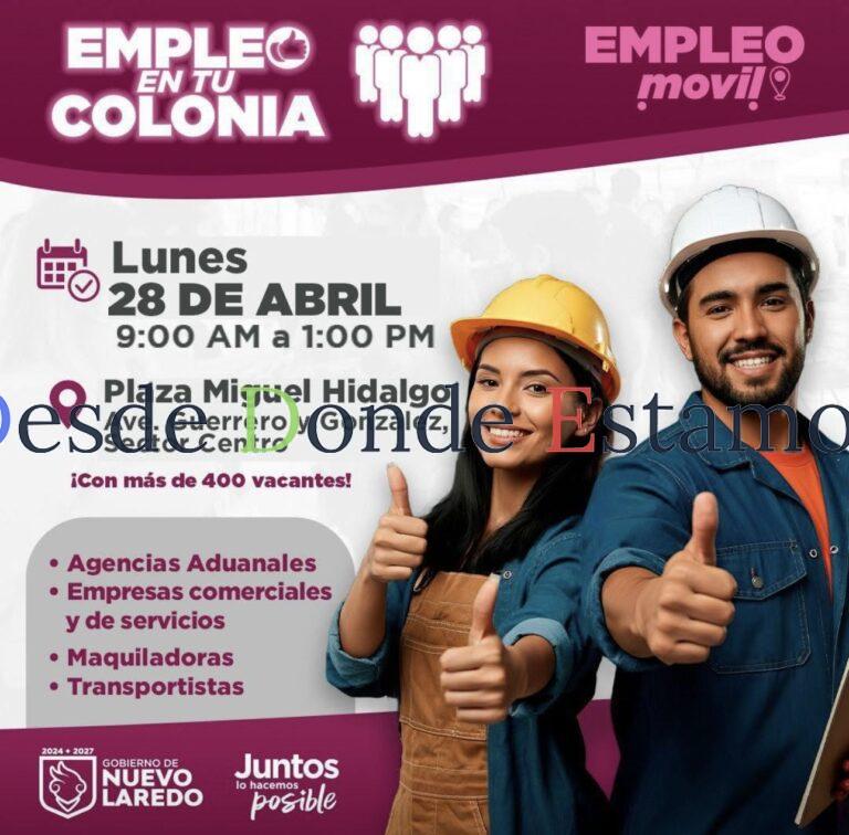 Realizarán Empleo en tu Colonia en Plaza Miguel Hidalgo