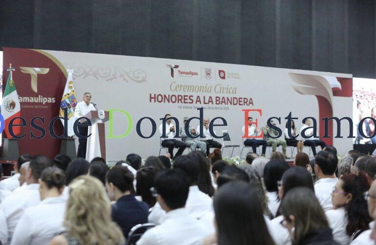 Américo Villarreal destaca avances en materia laboral