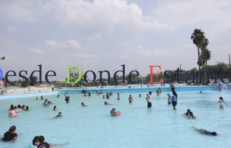 Activan albercas, pies mojados y parque acuático