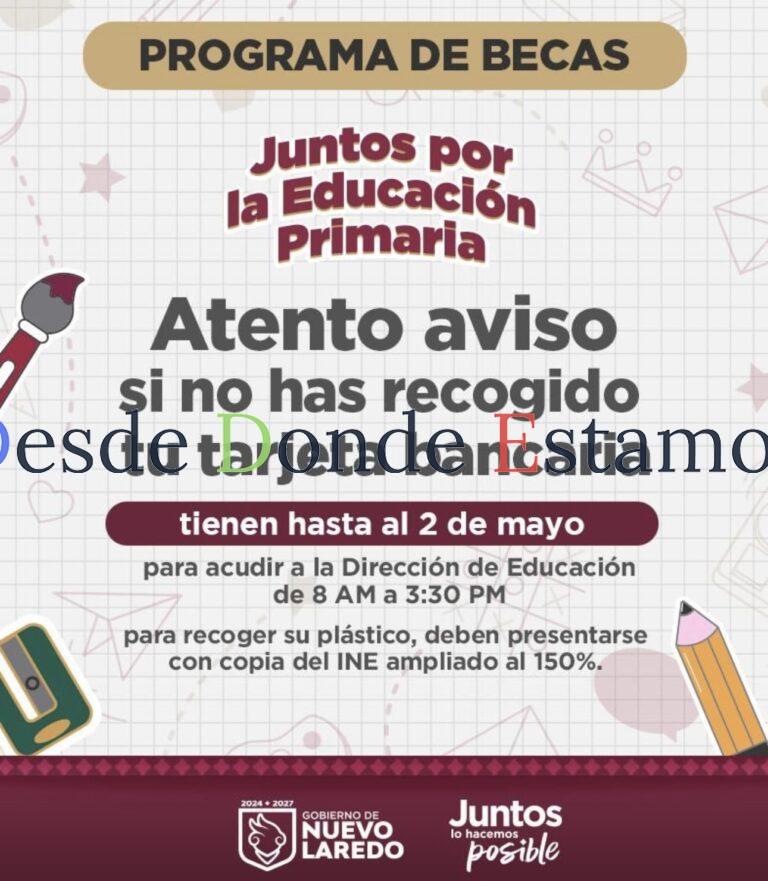 Últimos días para recoger tarjeta bancaria de becas