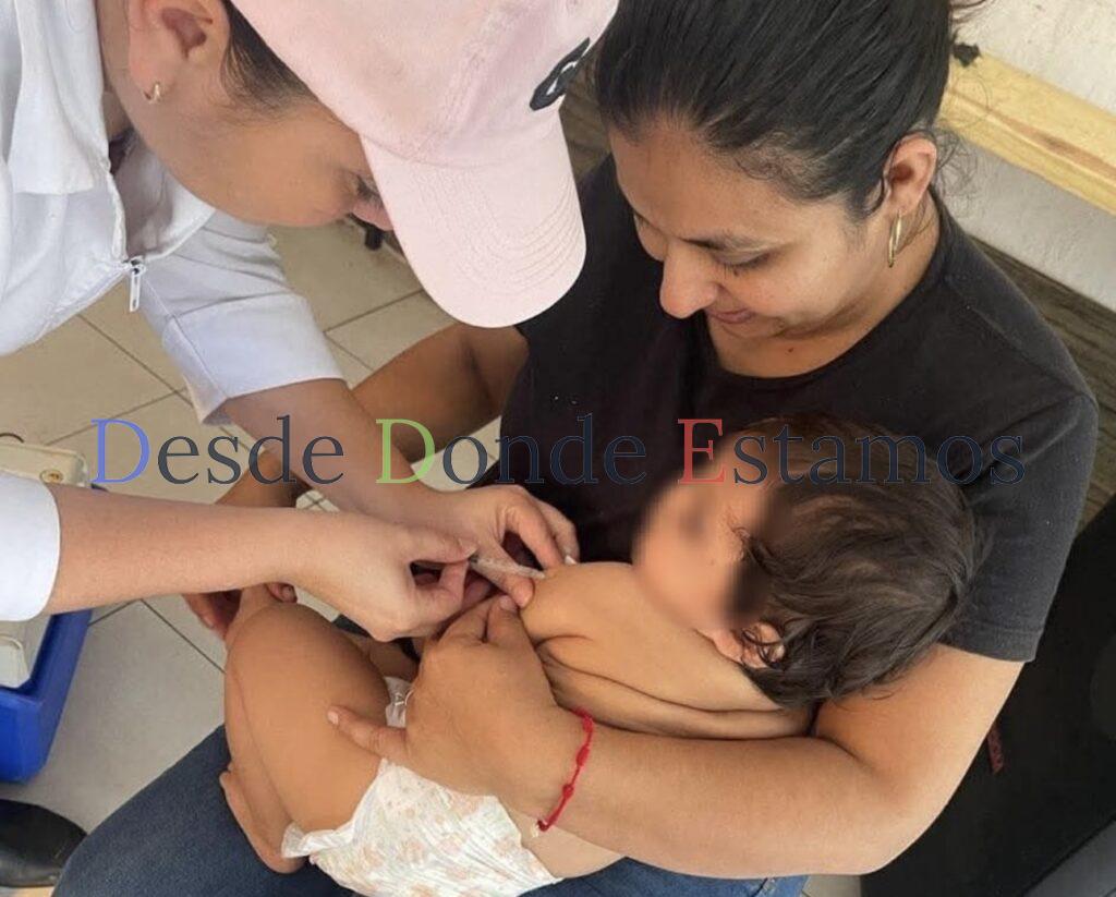 Promueve Secretaría de Salud vacuna contra la tosferina