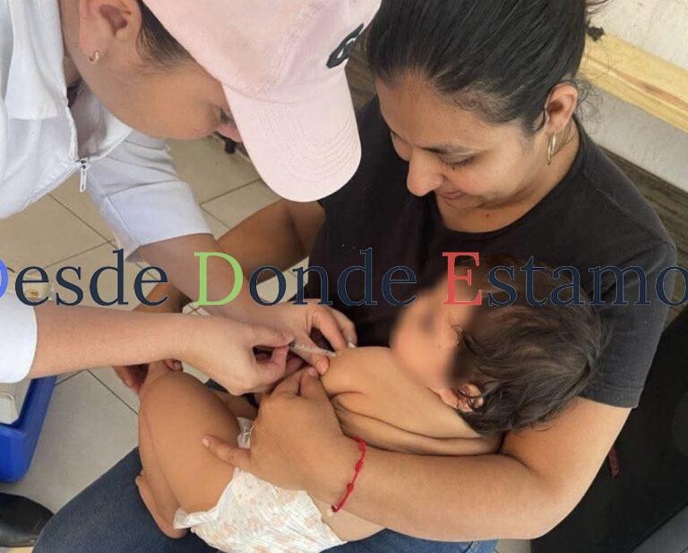 Promueve Secretaría de Salud vacuna contra la tosferina