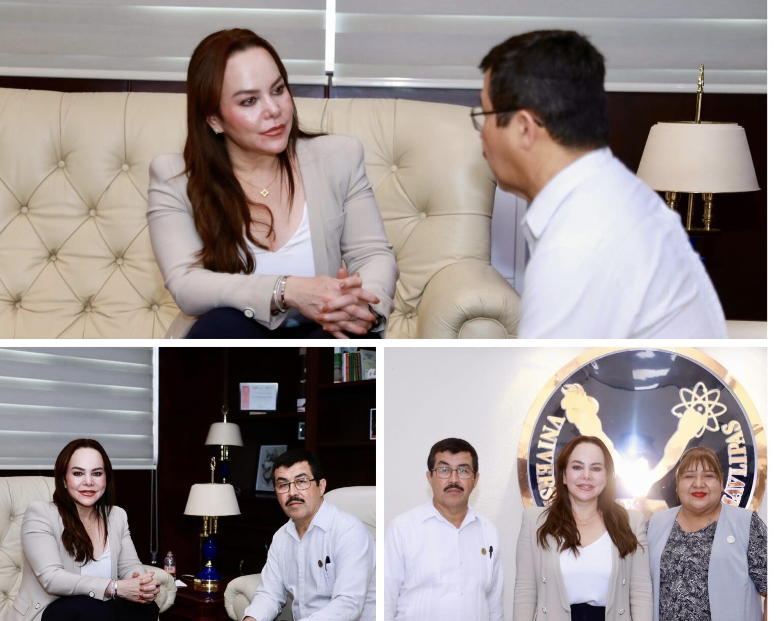 Impulsarán Educación superior Dámaso Anaya y Carmen Lilia Canturosas