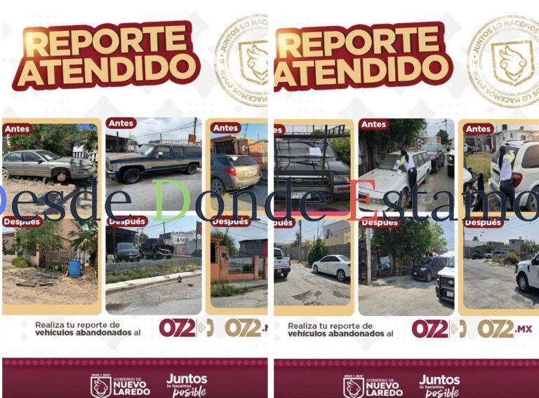 Continúan retirando chatarra de calles y avenidas
