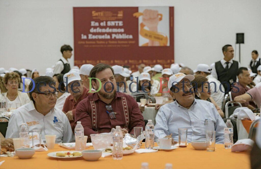 Fortalecen SET y SNTE lazos de cooperación y respeto mutuo