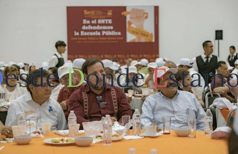 Fortalecen SET y SNTE lazos de cooperación y respeto mutuo