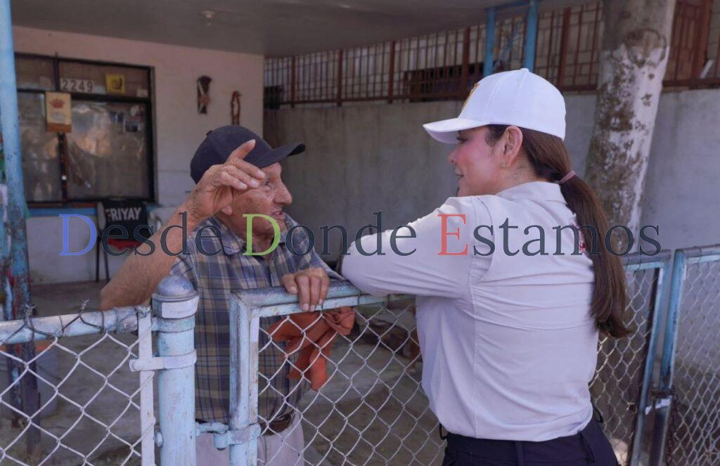 Entrega alcaldesa obra de recarpeteo en colonia Guerrero