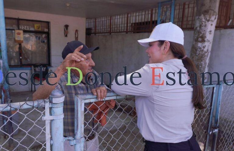 Entrega alcaldesa obra de recarpeteo en colonia Guerrero