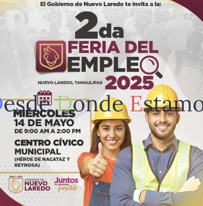 Invita gobierno municipal a la 2da Feria del Empleo 2025
