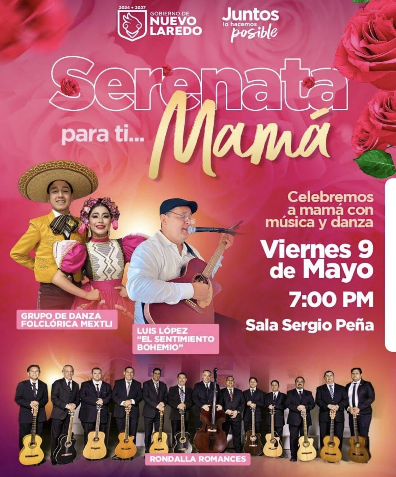 Invitan a disfrutar serenata para Mamá