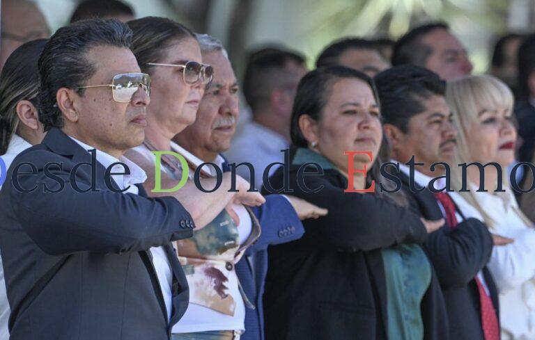 Asiste alcalde de Victoria al evento cívico militar