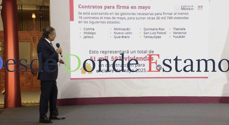 Tamaulipas construye mayor número de viviendas: Infonavit