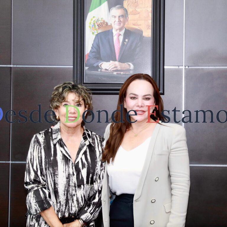 Dan seguimiento a programas sociales en reunión de Carmen Lilia y Silvia Casas