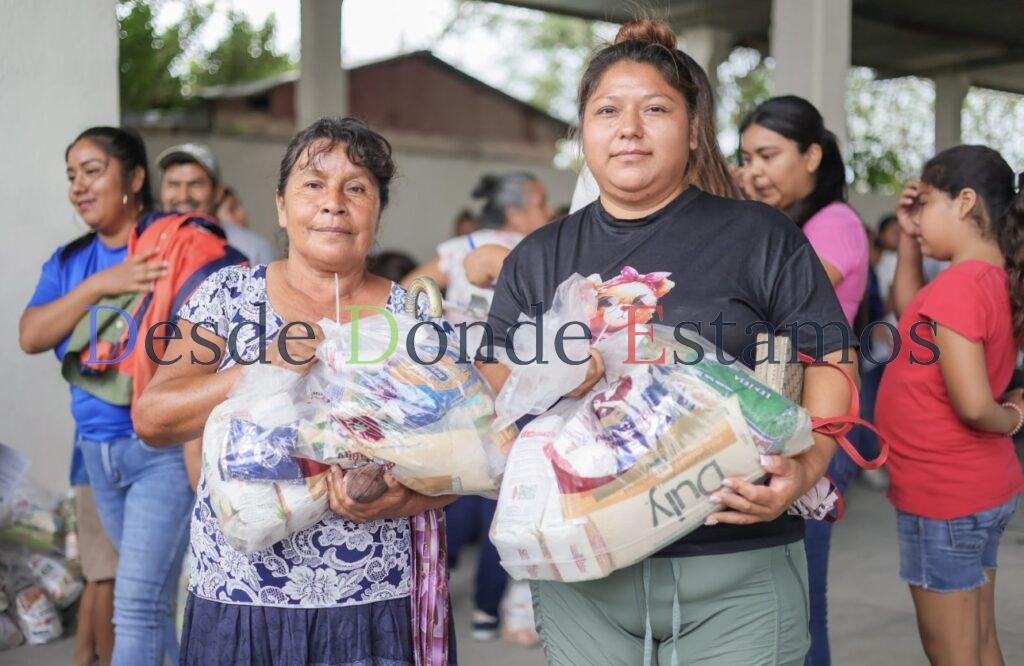 Lleva SEBIEN apoyo a ejido Graciano Sánchez