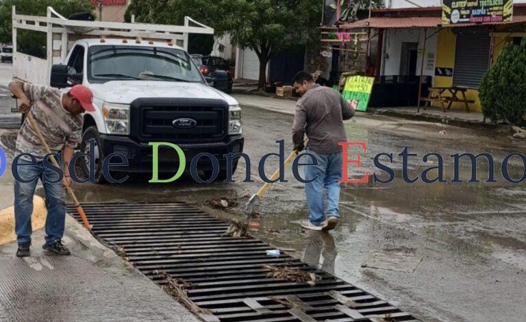 Realiza Ayuntamiento operativo de limpieza de drenes