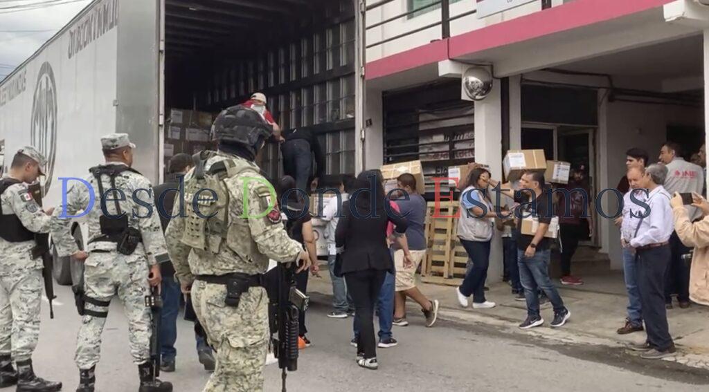 Llegan dos millones 150 mil boletas al distrito 05 para elección del PJF