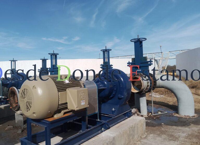 Apoya Américo obra mecánica en planta PITAR