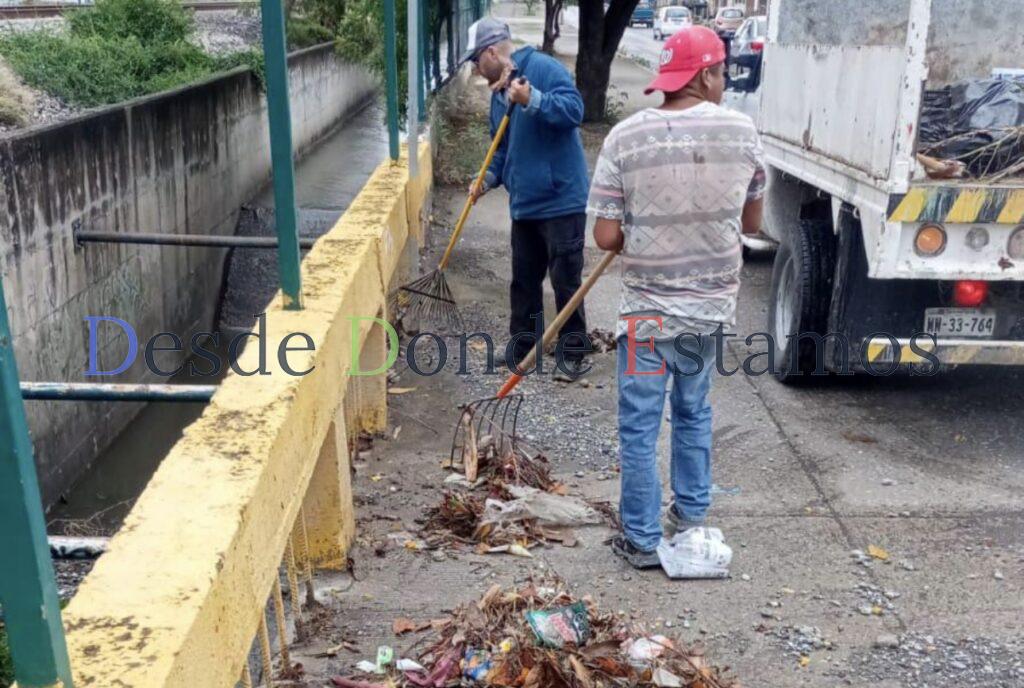 Realiza Ayuntamiento limpieza de drenes