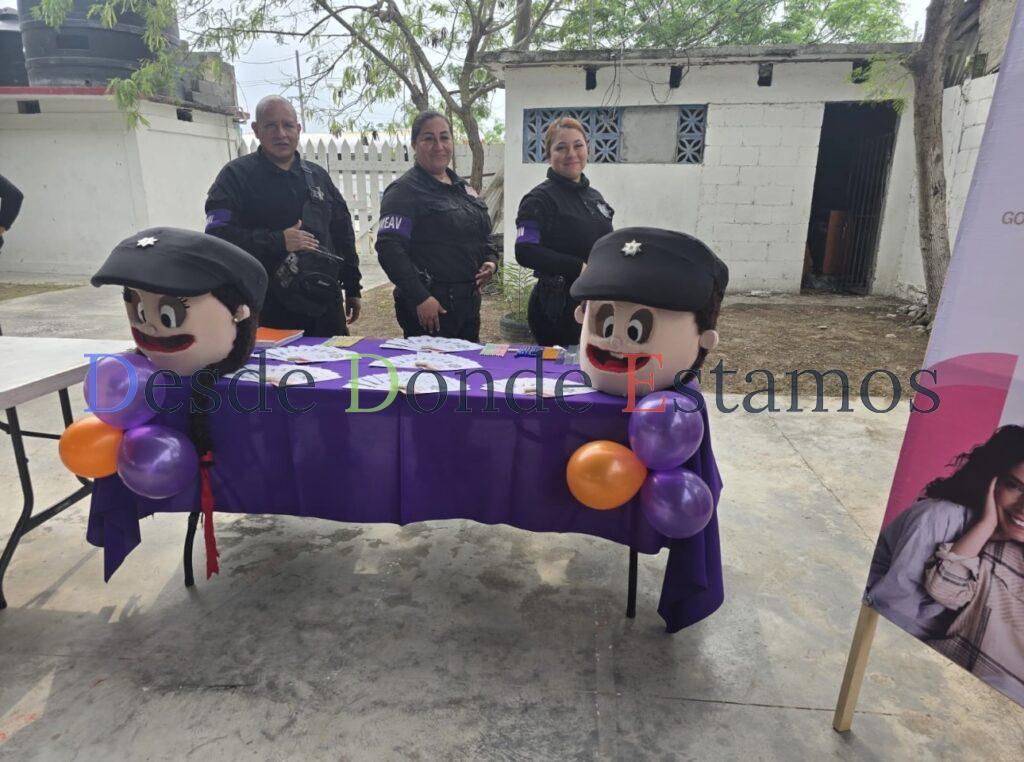 Participa Guardia Estatal de Género en jornada “Brilla con Bienestar”