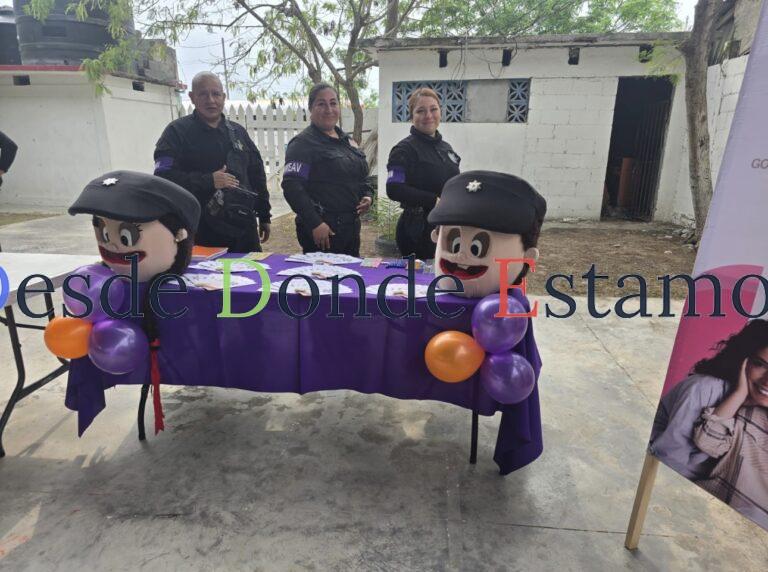 Participa Guardia Estatal de Género en jornada “Brilla con Bienestar”