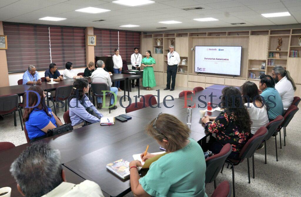 Apoya gobierno municipal a Asociaciones Civiles con capacitación del SAT