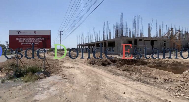 Se realiza conexión de Ciudad Judicial a la infraestructura hidráulica