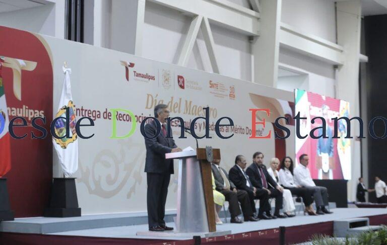 El magisterio es el eje y futuro del país: Américo