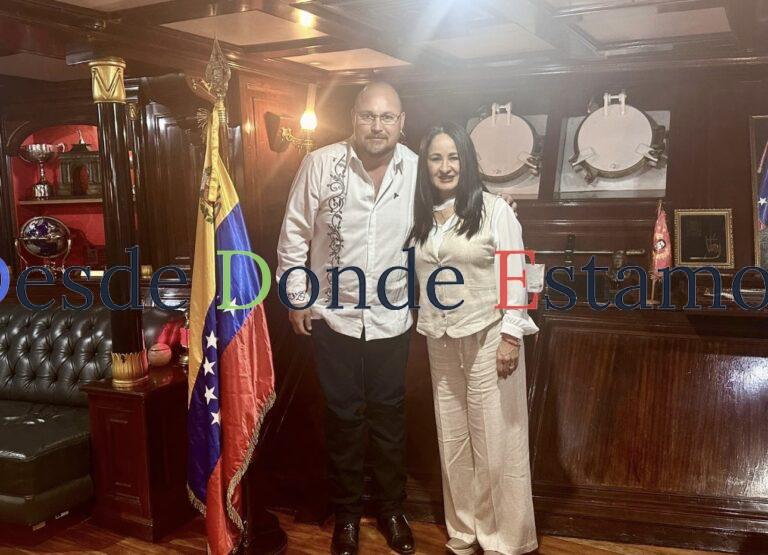 Sostienen reunión secretario general de Gobierno y embajadora de Venezuela