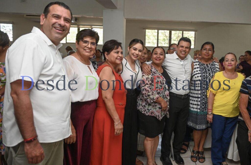 Festejan a madres sindicalizadas del Ayuntamiento de Victoria