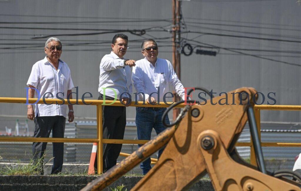 Supervisa Lalo Gattás funcionalidad del 100% de drenes pluviales