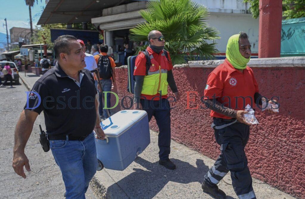 Activa Gobierno de Victoria operativo de hidratación ante ola de calor