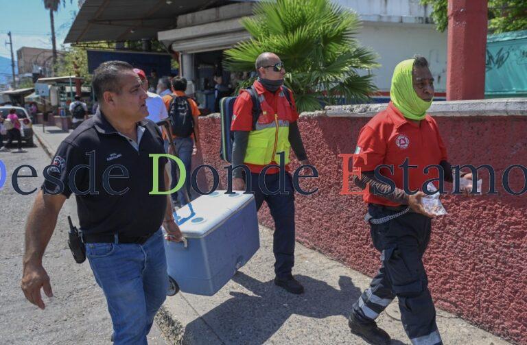 Activa Gobierno de Victoria operativo de hidratación ante ola de calor