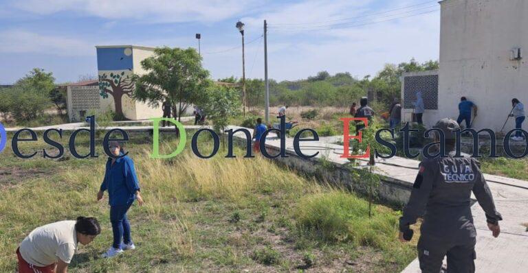 Adolescentes en conflicto con la Ley Penal se suman a Jornada Nacional de Tequios