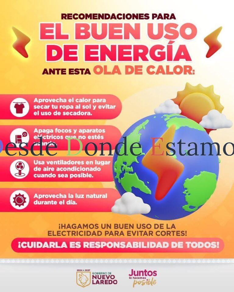 Recomiendan hacer buen uso de energía eléctrica