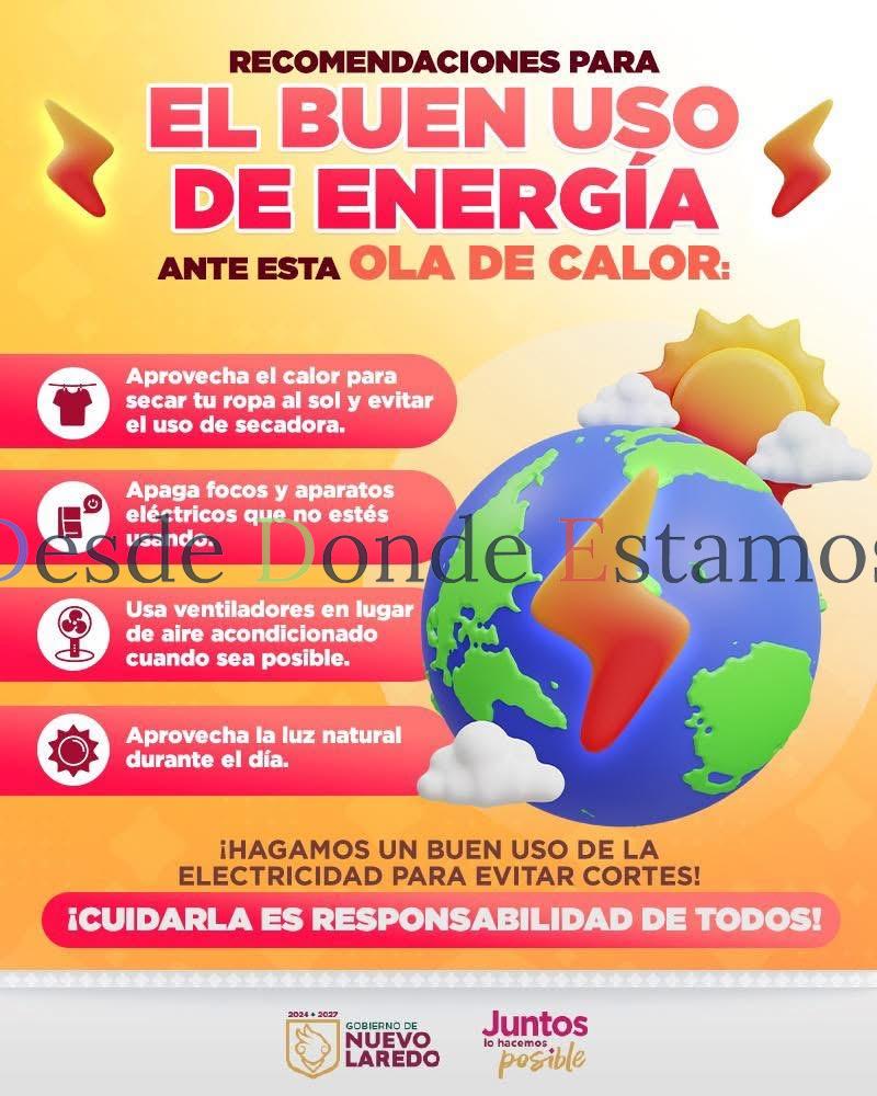 Recomiendan hacer buen uso de energía eléctrica