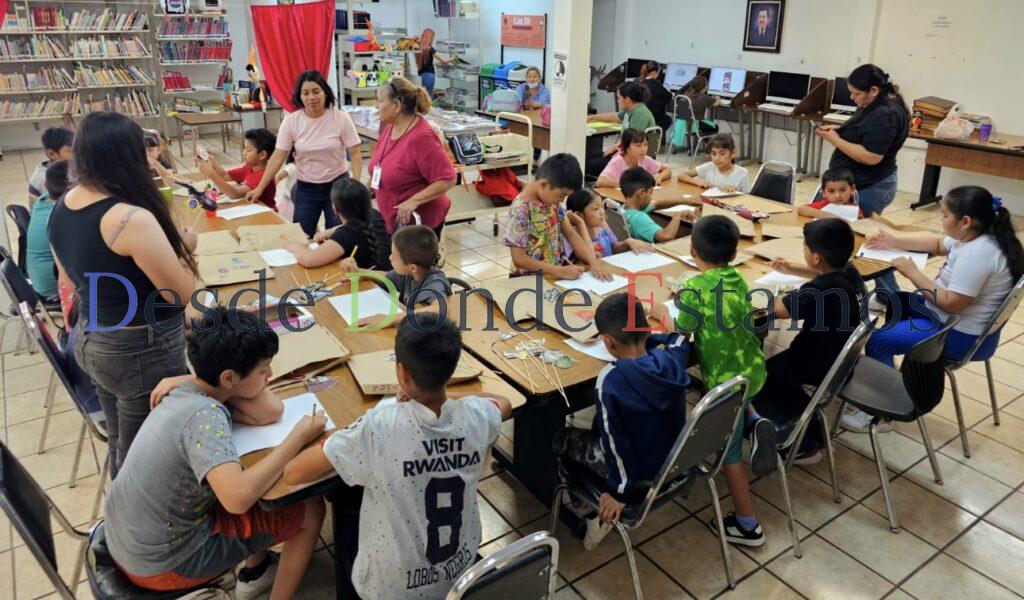 Familias neoladerenses aprovechan bibliotecas municipales al máximo