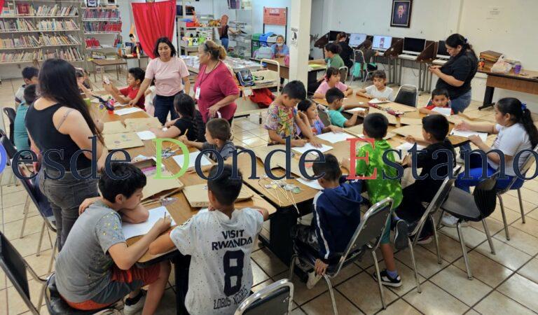 Familias neoladerenses aprovechan bibliotecas municipales al máximo