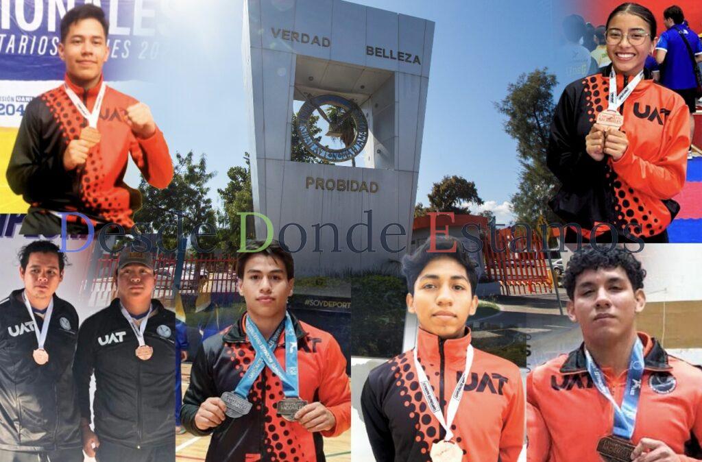 UAT suma 12 medallas en campeonatos nacionales de ANUIES 2025