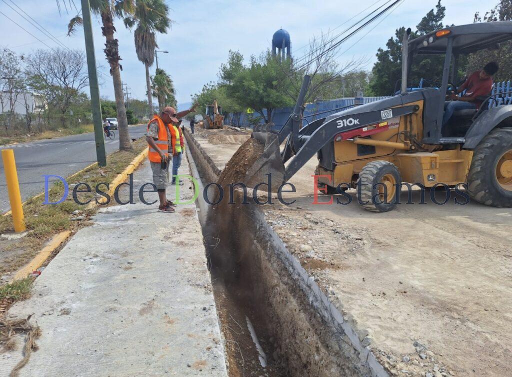 Fortalece Américo infraestructura hidráulica en la capital