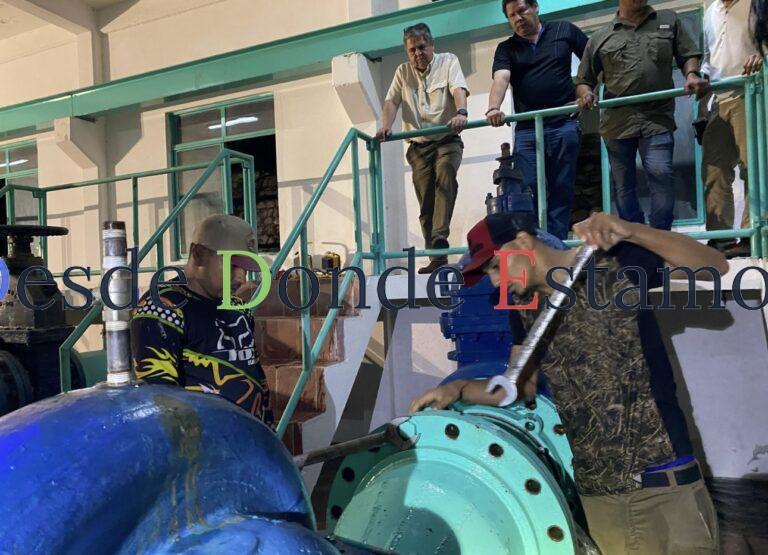 Concluye COMAPA reparación de equipo de bombeo