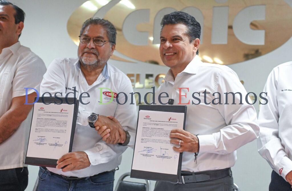 Acuerdan Municipio y CMIC construir obras de calidad