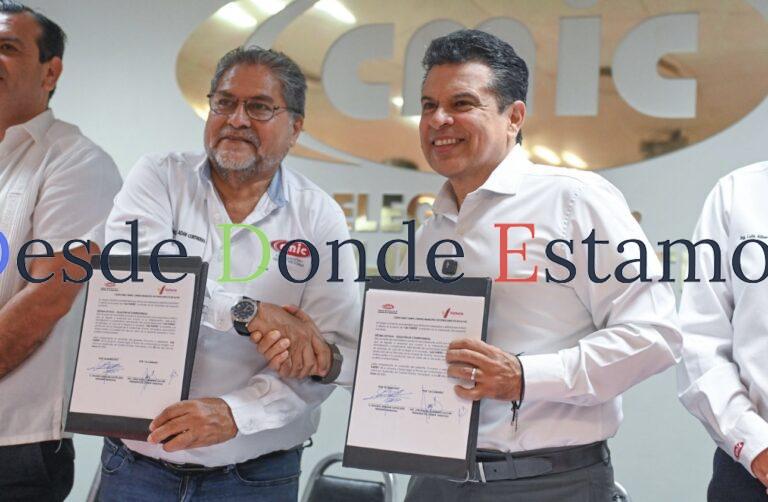 Acuerdan Municipio y CMIC construir obras de calidad