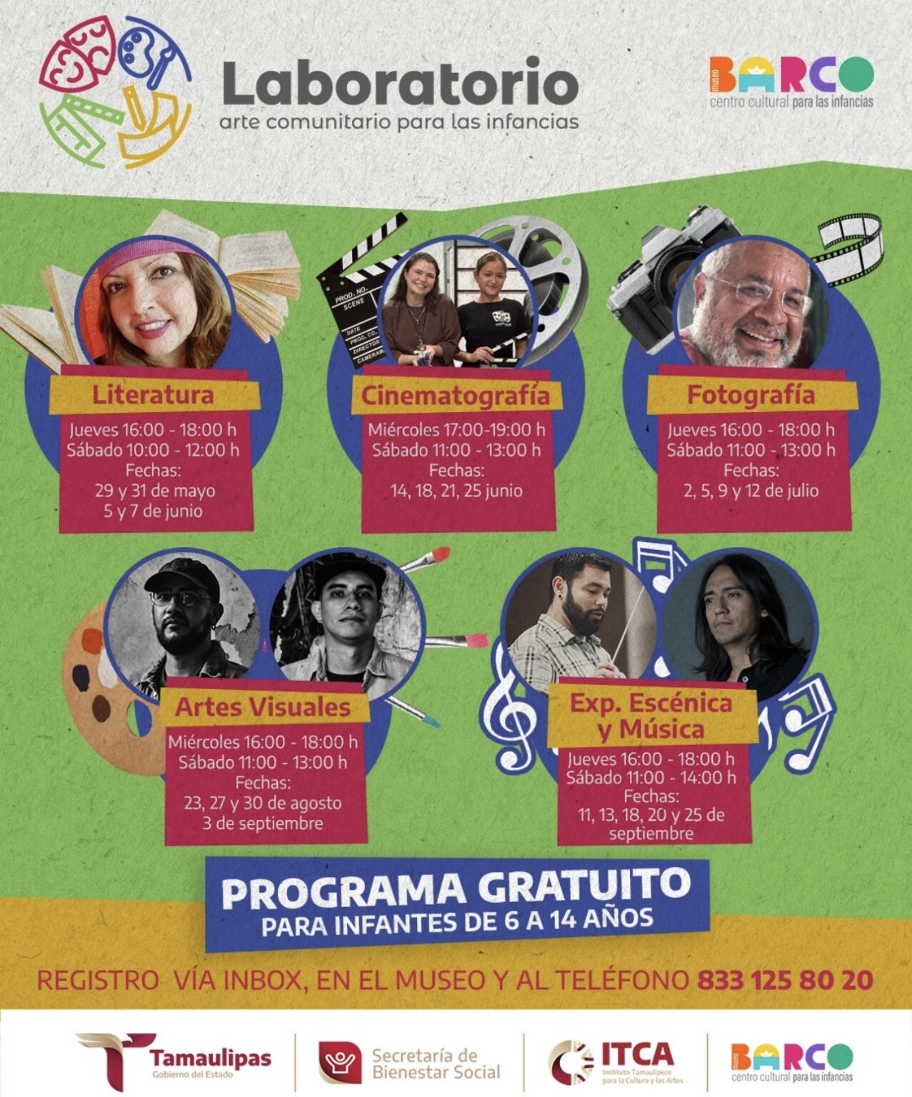 Lanza ITCA Laboratorio de Arte Comunitario para Infancias en BARCO