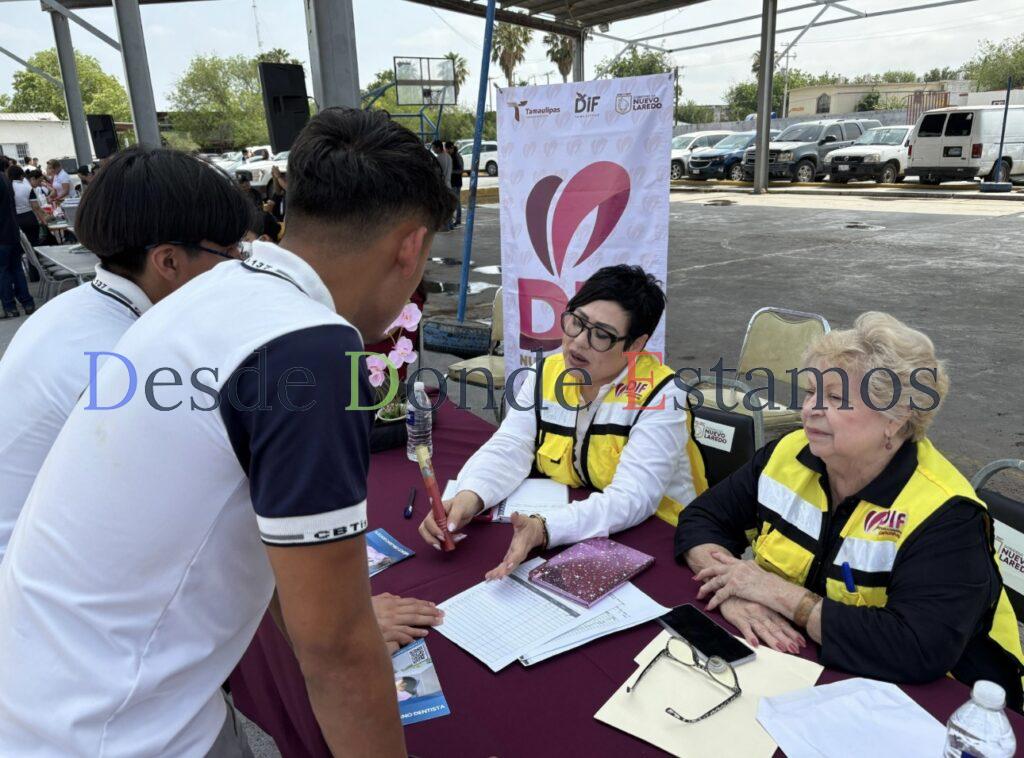 DIF Nuevo Laredo lleva pláticas preventivas a jóvenes de secundaria