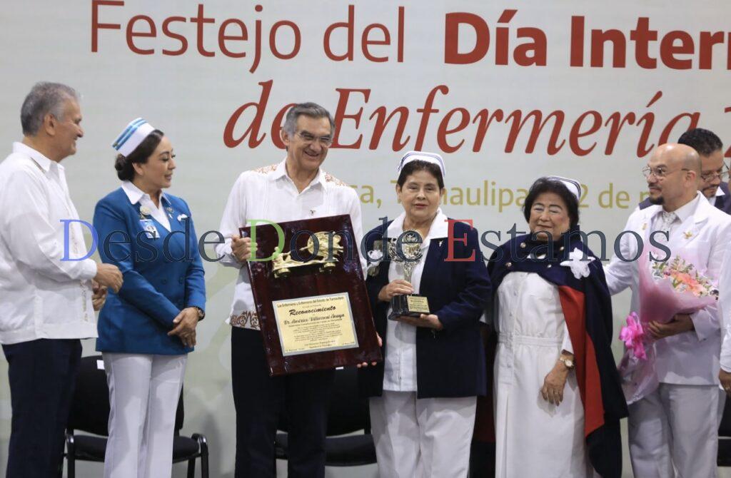 Celebra Américo profesionales de la enfermería en Tamaulipas